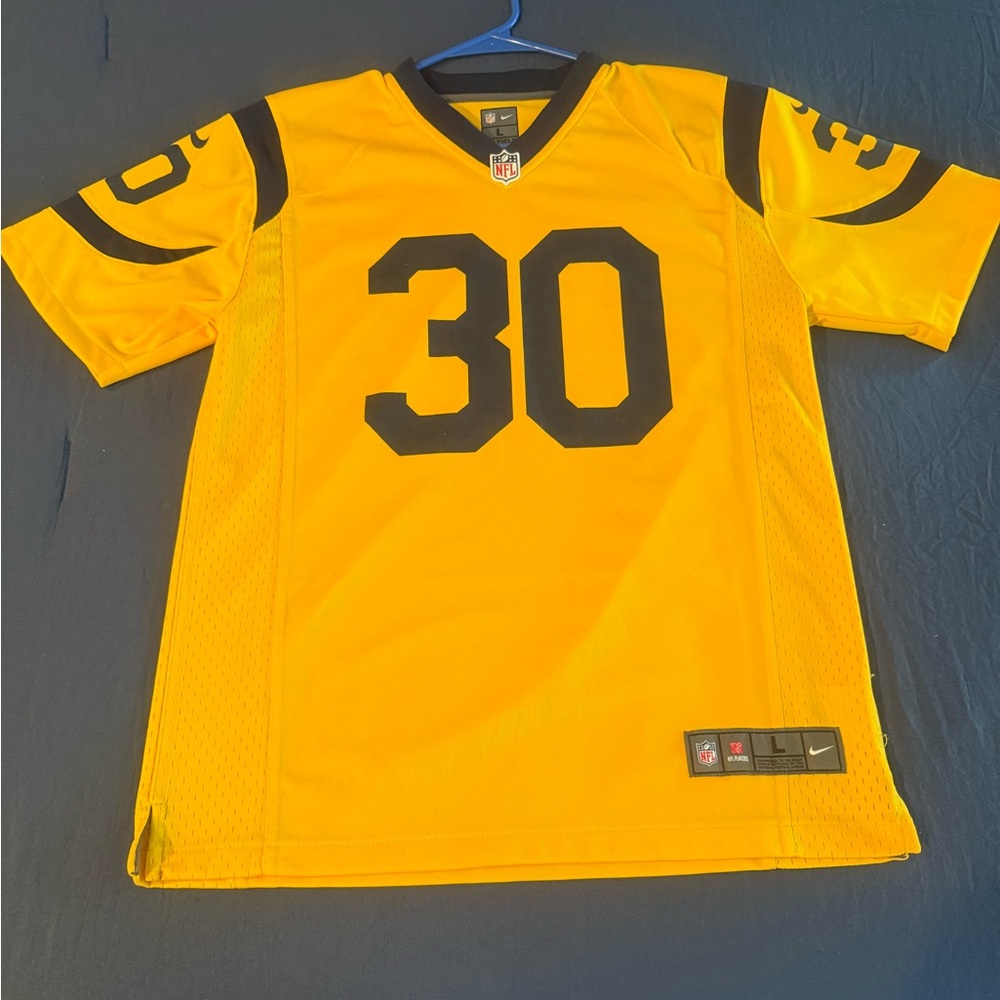NFL on Field Youth St Louis / Los Angeles Rams Todd Gurley II 30 Jersey Size L